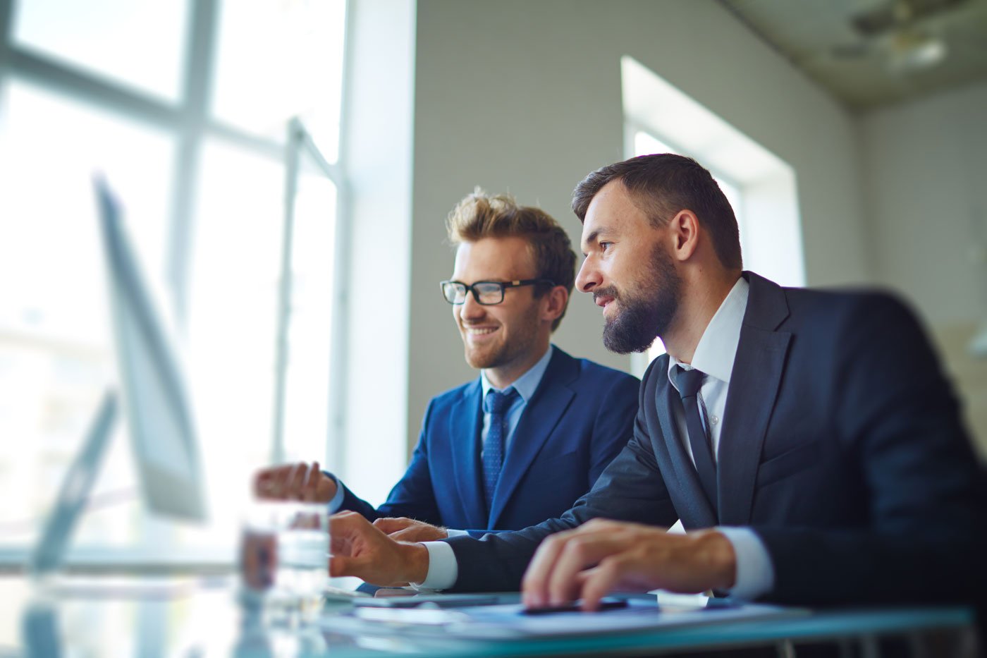 IT people working together
