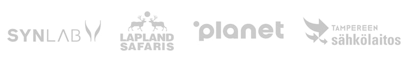 SynLab, Lapland Safaris, Planet Payment, Tampereen Sähkölaitos